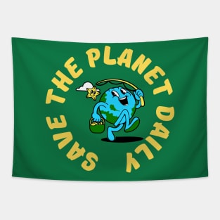 Save The Planet Daily Tapestry