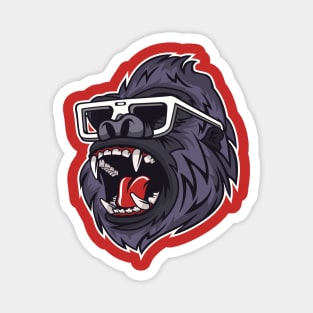 Cool Gorilla with Shades Magnet