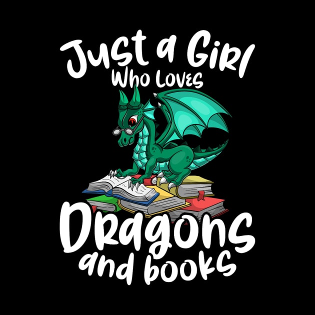 Just A Girl Who Loves Dragons And Books Reading Dragon by tabbythesing960