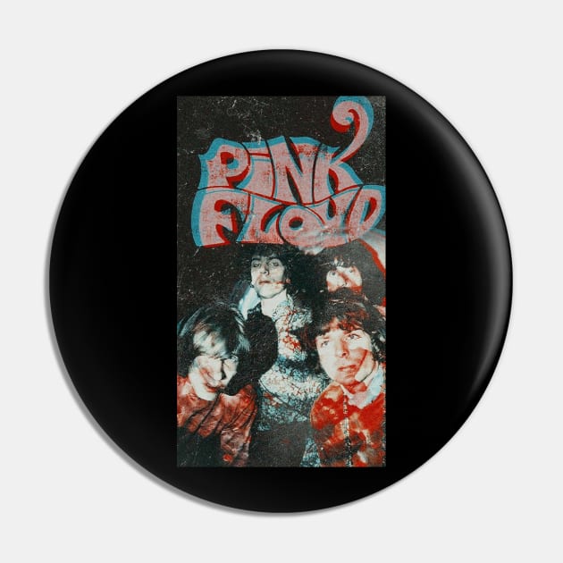 Old school of pink Floyd Pin by Ariefillustrator