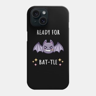 Halloween Motivational Bat - Dark Mode Phone Case