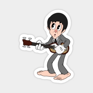 Macca in 1930s cuphead rubberhose style Magnet