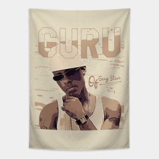 Guru of Gang Starr Tapestry