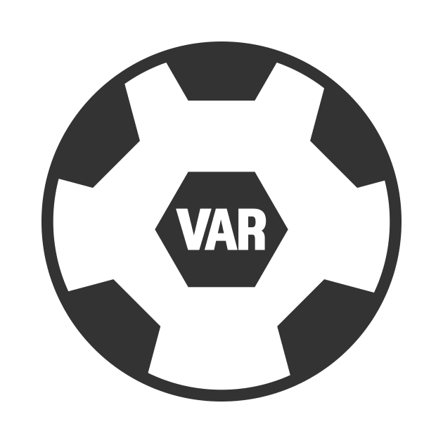 VAR sticker, video assistant referee, sticker by mrsupicku