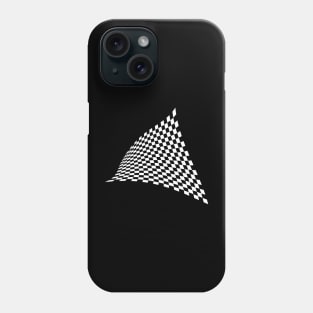 wavy chessboard Phone Case