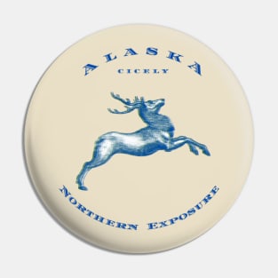 Northern Exposure Alaska Pin