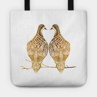 Two Turtle Doves Tote