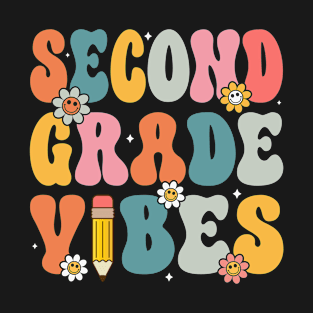 Second Grade Rainbow Girls Boys Teacher Team 2nd Grade Squad T-Shirt