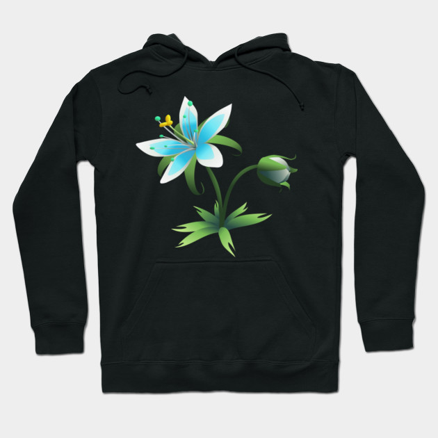 embroidered flower sweatshirt