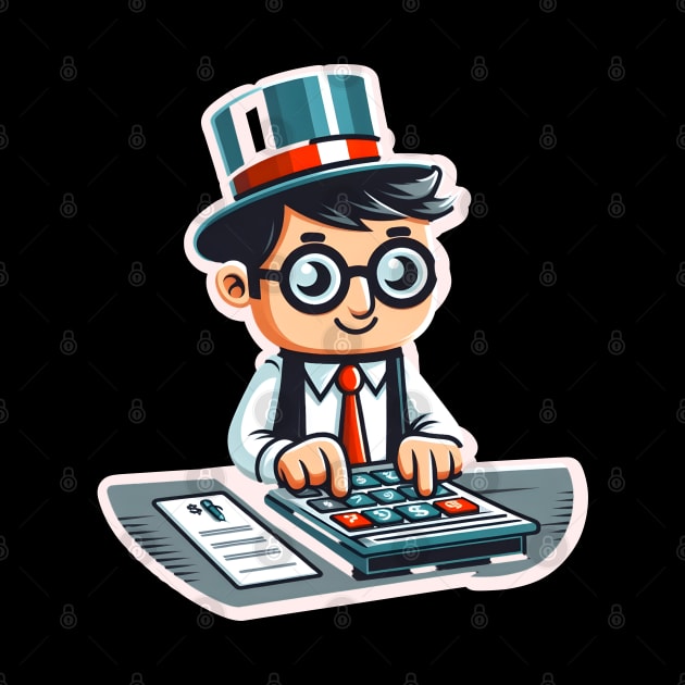 Funny Accountant by Create Magnus