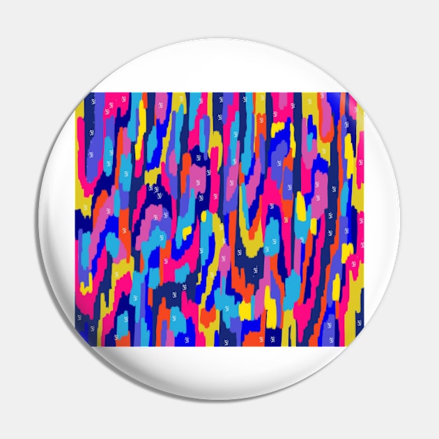 Coloring Box Abstract Print Pin by DanielleGensler