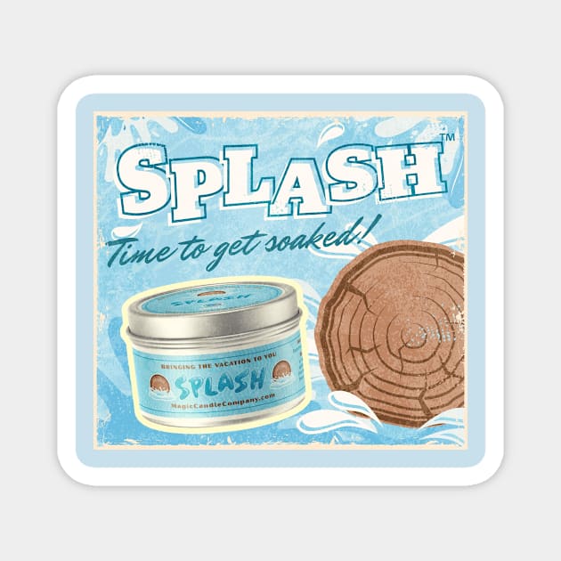 Splash by Magic Candle Company Magnet by MagicCandleCompany