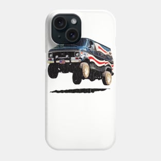 Bad-Ass '70s Van (vintage distressed look) Phone Case