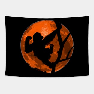 Night Orangutan Tapestry