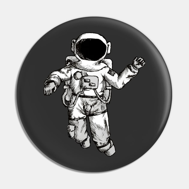 Astronaut Pin by LiciaMarie