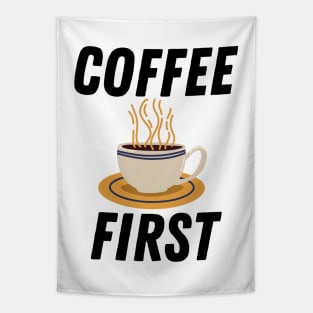 Coffee First Tapestry