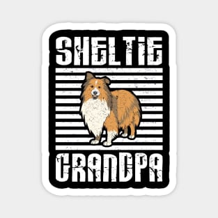 Sheltie Grandpa Proud Dogs Magnet