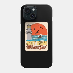 Jaws — Retro Amity Scene Phone Case