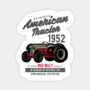 Authentic American Tractor Magnet