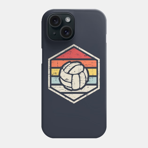 Retro Badge Soccer Dark Phone Case by rojakdesigns