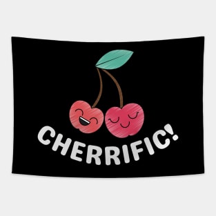 Cherrific! - Cherry Pun Tapestry