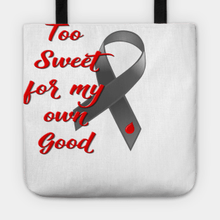 Too Sweet - Diabetes Ribbon Tote