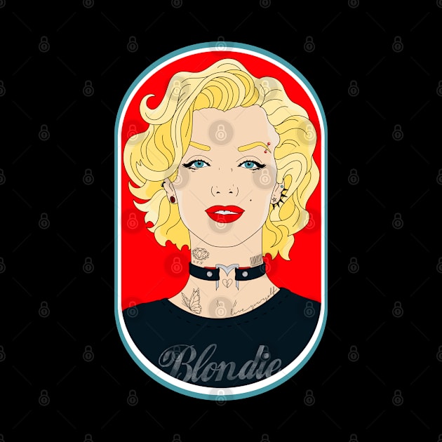 Marilyn tattooed by Malakian Art