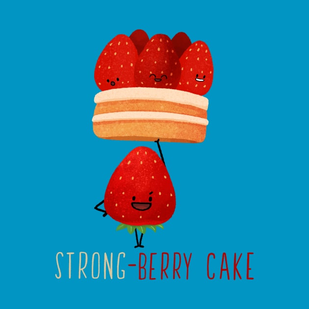 Strong Berry Cake by BBvineart