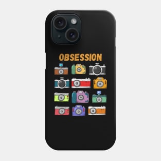 OBSESSION with cameras Phone Case