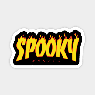 Spooky Wolves Skate Magnet