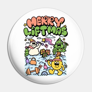 Merry Liftmas Pin