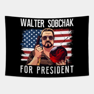 Walter Sobchak 24 For President Tapestry