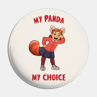 My panda, my choice - Meilin "Mei" Lee from Turning Red Pin