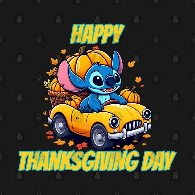 Giving Thanks Thanksgiving Stitch Thanksgiving 2023 by BukovskyART