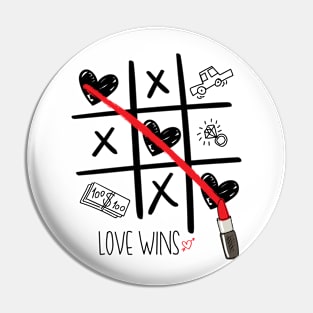 LOVE WINS Pin