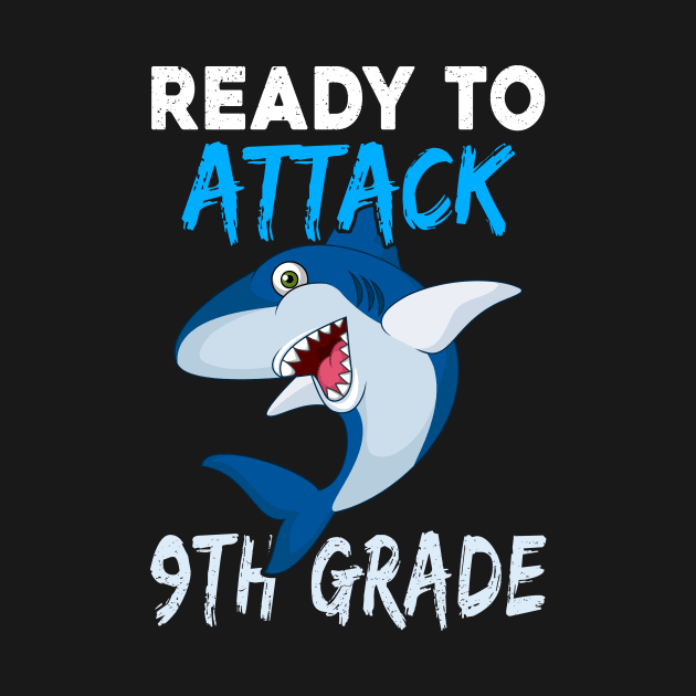 Shark Attack 9Th Grade Boys Back To School by kateeleone97023