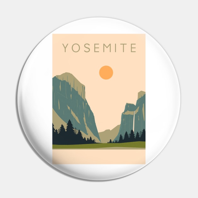 Yosemite Valley Pin by Zakaria Azis