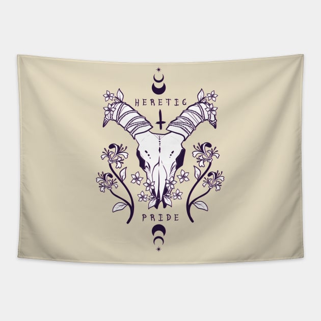 Heretic Pride Tapestry by jekylldraws