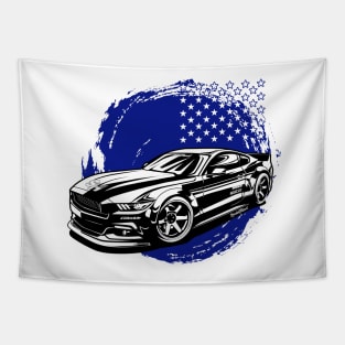 Ford Mustang GT american muscle Tapestry