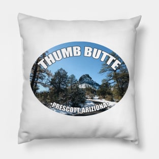 Thumb Butte Prescott Arizona Pillow