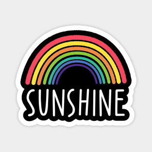 hope sunshine rainbow Magnet