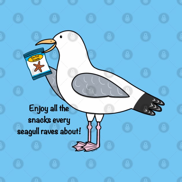 Seagull Food Ad by Coconut Moe Illustrations