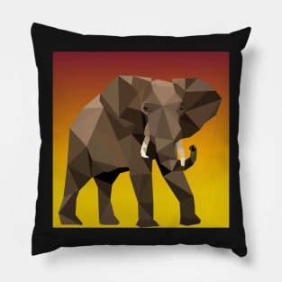 Red Elephant Pillow