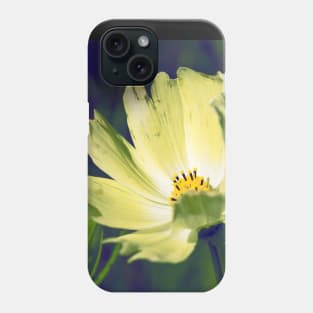 Night Garden White Cosmos Phone Case