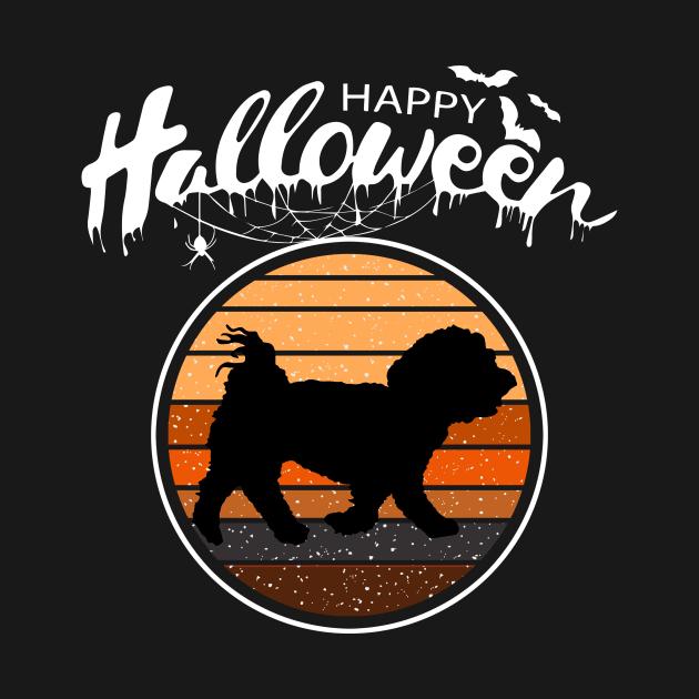 Funny Happy Halloween Beautiful Maltese Men Women Kids Gift by mlleradrian