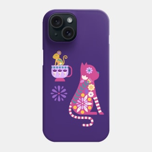 Mad Tea Party - Purple Phone Case