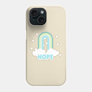 Rainbow Dream Pale Blue Retro Hope Style Phone Case