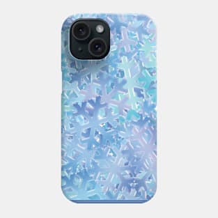 Crystal Snowflake Pattern Phone Case