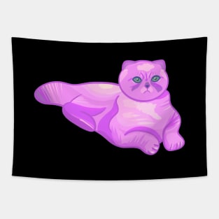 Pink Cat Tapestry