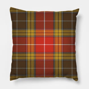 Buchanan Old Set Weathered Plaid Tartan Scottish Pillow